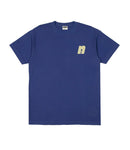 The Key To Life T-Shirt - Navy/Tan